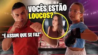 Meu esposo esta perdendo o juizo está ensinando nossa filha a brig4r na escola!