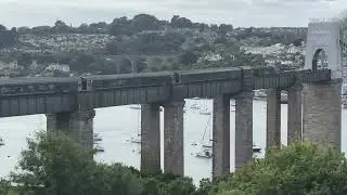 43189 and 43186 on royal Albert bridge in 2025
