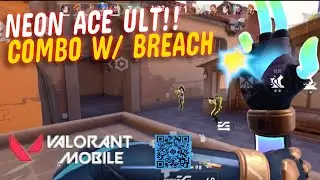 Love This Best Combo Neon + Breach! Valorant Mobile Immortal Rank Gameplay