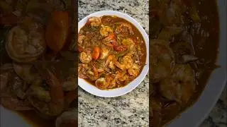 How To Make Brown Stew Shrimp 🇯🇲