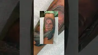 Emotional Portrait Tattoo That&rsquo;ll Touch Your Soul | #Shorts #TattooArt #RealismTattoo #TributeTattoo