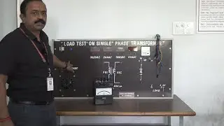 BEE - Load Test on single Phase Transformer
