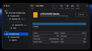 Как отформатировать внешний SSD-накопитель в exFAT на Mac