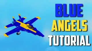 Plane Crazy | BLUE ANGELS PLANE Tutorial (Roblox)