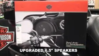 Harley Davidson Boom! Audio Bagger Amp and Speaker Kit for Sale