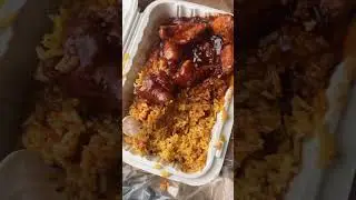 #honeywings #pork #friedrice #extra #sauce 😋😋😋