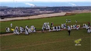 Climate Activists Disrupt German Coal Mine Expansion