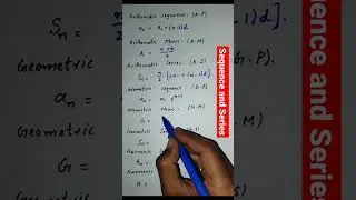Arithmetic|Geometric|Harmonic|sequences|progressions|series|11th