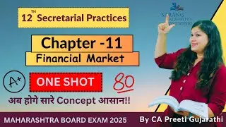 Class 12 SP | Chapter 11 | Financial Market | Complete Chapter | Maharashtra Board