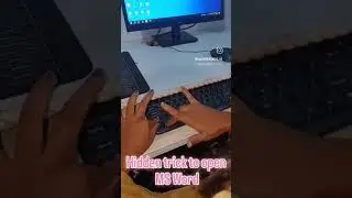 Hidden trick to open MS-WORD