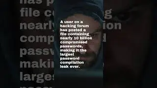 Massive Password Leak: Ten Billion Credentials Exposed
