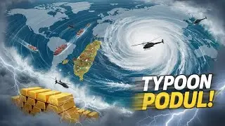 Typhoon Podul Hits Taiwan: Evacuations, Global Ripple Effects & Gold Rush Explained!