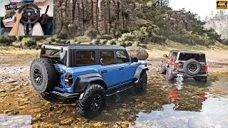 Ford Bronco Raptor & Ford Bronco (2021) - OffRoad - Forza Horizon 5 | Logitech Steering Wheel