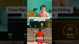 Легендарный бросок 1 в живой реакции на NBA2K26❤️😁Третий человек в мире, сделавший это! #enzonast...