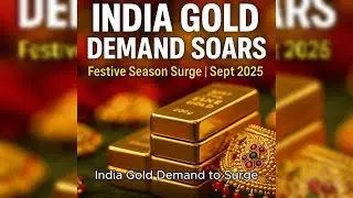 India Gold Demand Surges Ahead of Festive Season | Sept 2025 | #ScrapMonsterNews #ScrapMonster