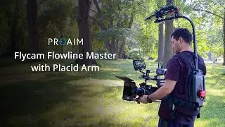 Flycam Flowline Master 180&deg; do kamer i gimbali z ramieniem Placid