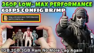 Config For Cod Mobile LOW-Max 60Fps | Season 3 | Lowend Device Lag Fix Call Of Duty Mobile