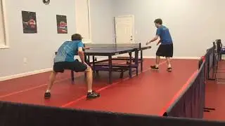 Brad Robbins and Chase Bockoven Highlights in the New C&C Table Tennis facility 2020