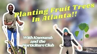 Tree Planting With Horticulture Club In Atlanta