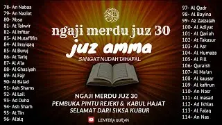 Bacaan Al Qur'an Merdu Juz 30 { JUZ AMMA } Penenang Hati Jiwa & Fikiran Terbaru 2025,QAri' Alaa Aqel
