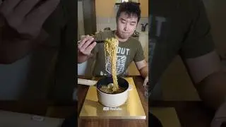 Cooking instant noodle using GOLD PLAY BUTTON #playbutton #instantnoodle #1millionsubscribers #yummy
