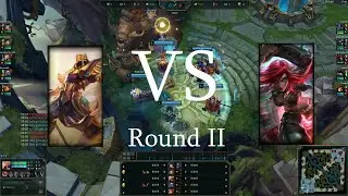 Midlane Azir vs Katarina (Again?) - Gold EUNE Gameplay, No Commentary