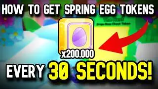 FASTEST Spring Egg Token Method In Pet Sim 99 (Insane Farm)