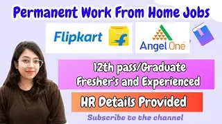 Exciting Job Opportunities For Fresher's/ Experienced Candidates - Permanent Remote Work.Check Now!