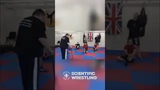 Wrestling Counter Drill | Back Roll Finish vs Guard Trap Defense