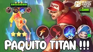 PAQUITO TITAN PAKEK 2 COMMENDER (LING + KARINA) ! GILA INI TERLALU BRUTAL OP BANGET MAGIC CHESS GOGO