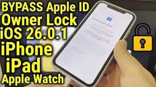 iOS 26 Bypass iCloud Lock Without Apple ID on iPhone, iPad FMI OFF ON Unlock Tool