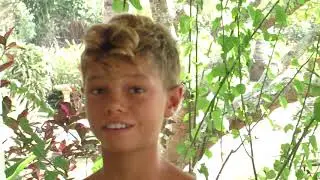 Sage Magyar 10 years old surfer