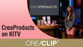 CreaProducts on KITV News Hawaii! As seen on Shark Tank CreaClip!