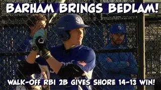 Shore Regional 14 Red Bank Catholic 13 | HS Baseball | Andrew Barham Walk Off RBI Double!