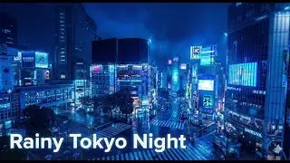 Rainy Tokyo Nights ☔🌃 | Chill Lo-Fi Beats for Study, Sleep & Relax