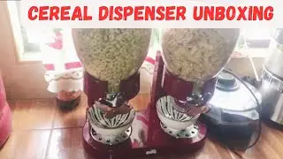SETTING UP MY HONEY-CAN-DO DOUBLE CEREAL Dispenser | #cerealdispenser #cereal #dispensers