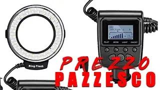 IL MIGLIOR FLASH ECONOMICO AD ANELLO PER MACRO - RECENSIONE E PROVA DEL NEEWER RF 550