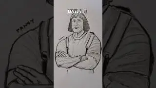 How to draw Dora in different level 🤫 #ytshorts #animeeart #art #subchallenge #drawling #howtodraw