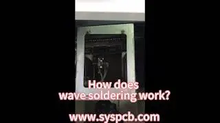 How does wave soldering work?