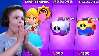PIPER STAR POWER & BIG, MEGA BOXES OPENING! - Brawl Stars