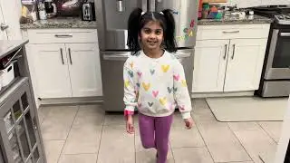 5 year old kindergartener surprises Dad with her mind math skills. 