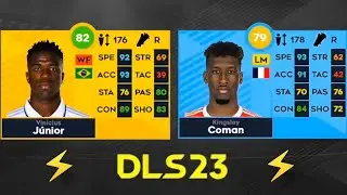 TOP 20 FASTEST PLAYERS IN DLS 23! | DREAM LEAGUE SOCCER 23