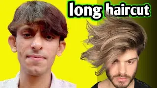 Professional medium hairstyles male | long hair cutting boys | Long hair Style boy | kgf hairstyle