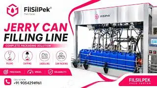 Jerry #Can Filling Line, #filling, #capping, #labelling,#canpacking - Filsilpek -  +919054294961