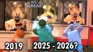 Ice Scream 1 Улучшенная катсцена 2019 Старая против новой 2025 - 2026?