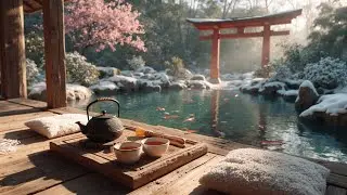 Winter Tea Ceremony ❄️ Relaxing Asian Music for February Study & Focus