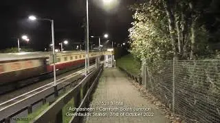 37521 37688 Achnasheen - Carnforth South Jn at Greenfaulds: 31/10/22