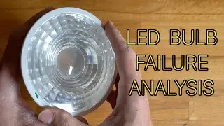 LED bulb teardown failure analysis & repair attempt [aigostar par38]