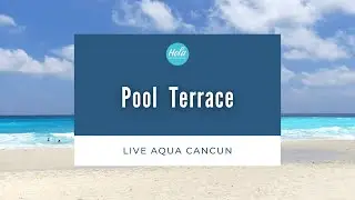 Live Aqua Pool Terrace Wedding Venue