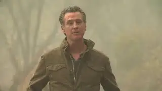 LIVE: California Governor Newsom gives an update after surveying damage from the North Complex Fire
